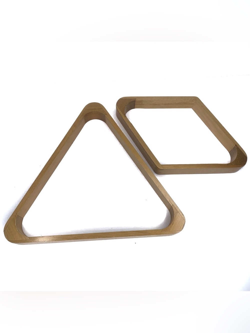 Wooden 8 Ball Triangle and 9 Ball Diamond Billiards Pool